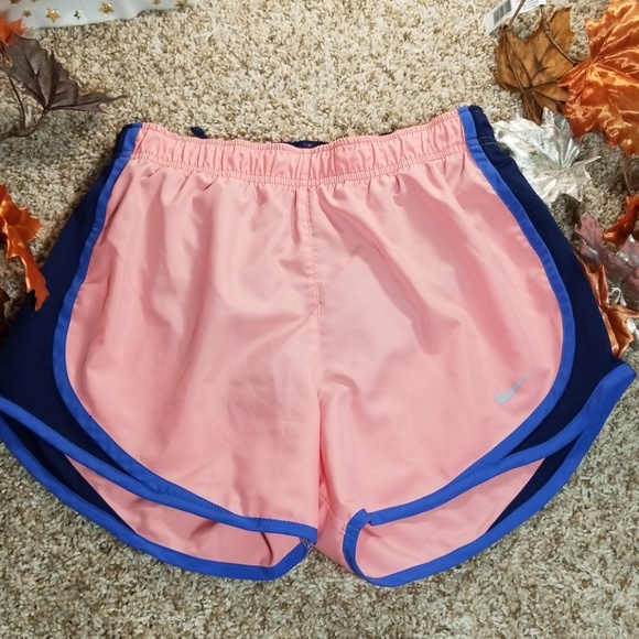 Nike Pants - Nike sport short girls athletic runn  peach
